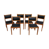 Lot of 6 vintage chairs