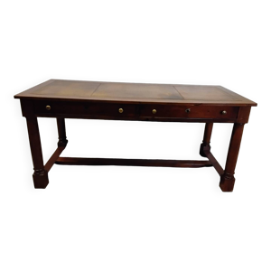 Bureau en noyer XIX siècle