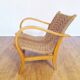 Armchair in rope and wood by Ercih Dieckmann 1930