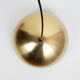 Danish vintage pendant lamp Milieu by Jo Hammerborg, Lyfa, 1970s
