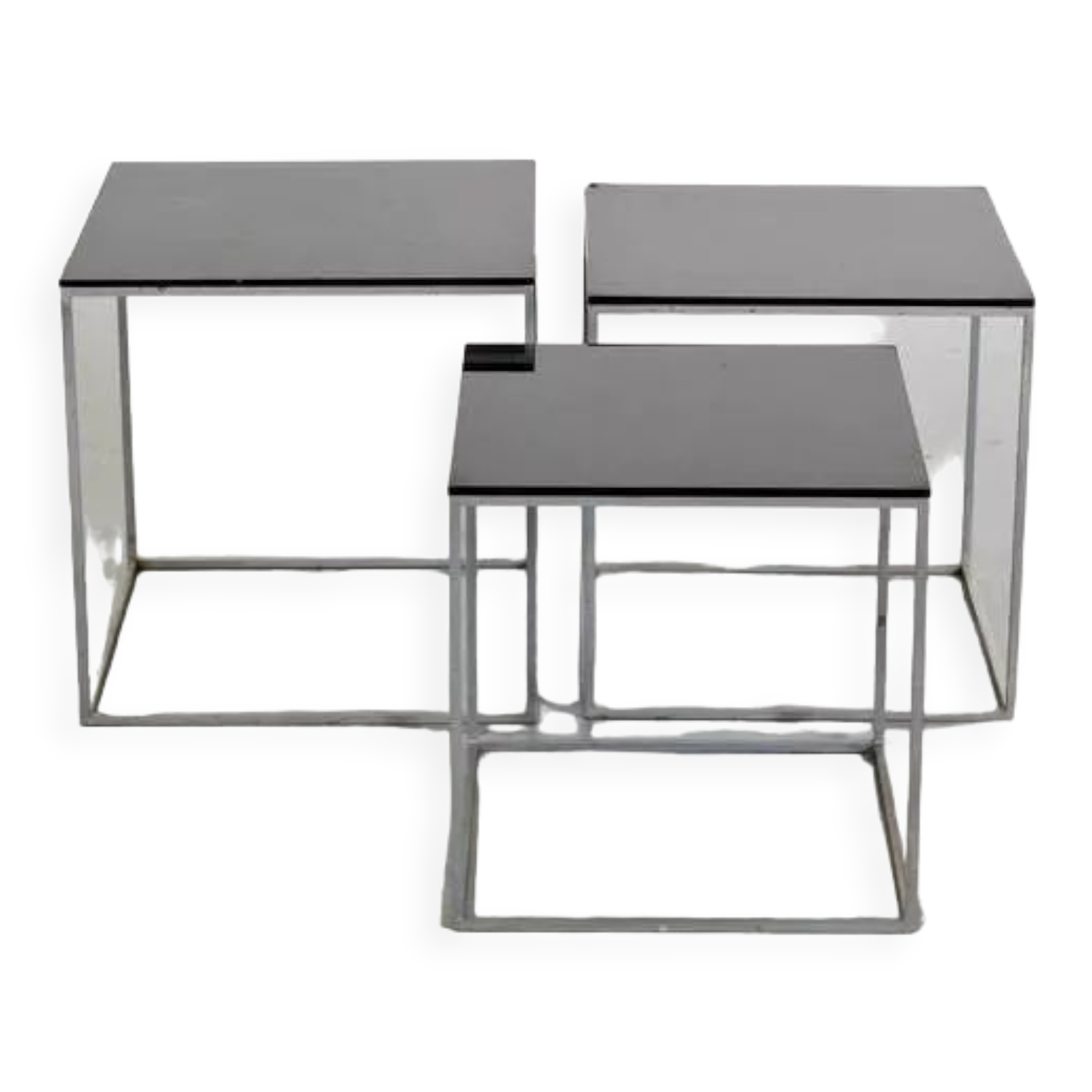 1960s Poul Kjaerholm PK71 Nesting Tables