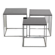 1960s Poul Kjaerholm PK71 Nesting Tables