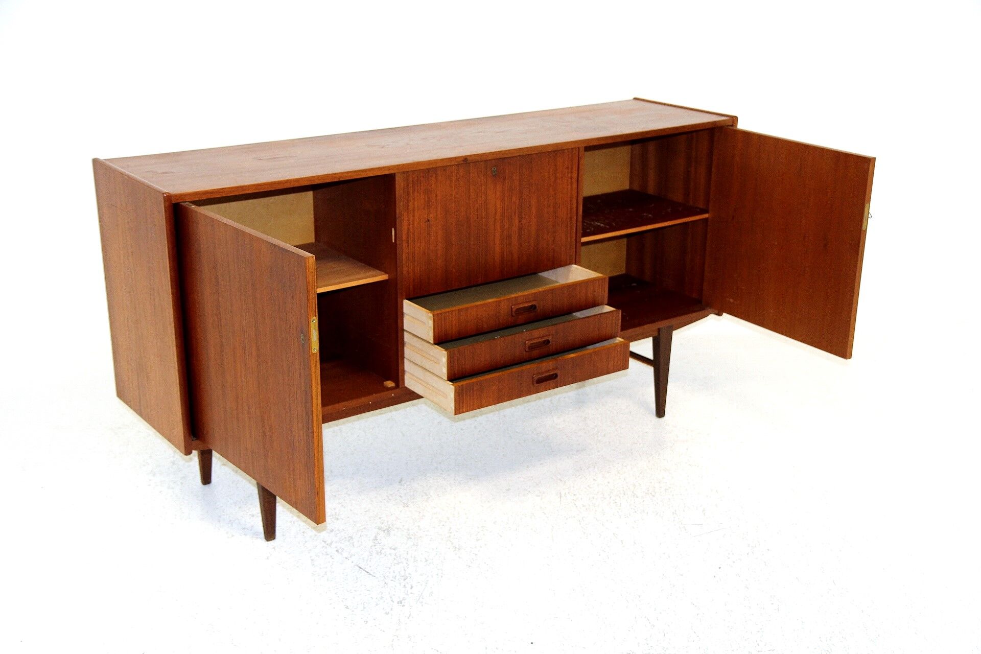 Teak enfilade, sweden, 1960