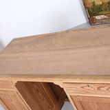 Office with two boxes in rustic pine