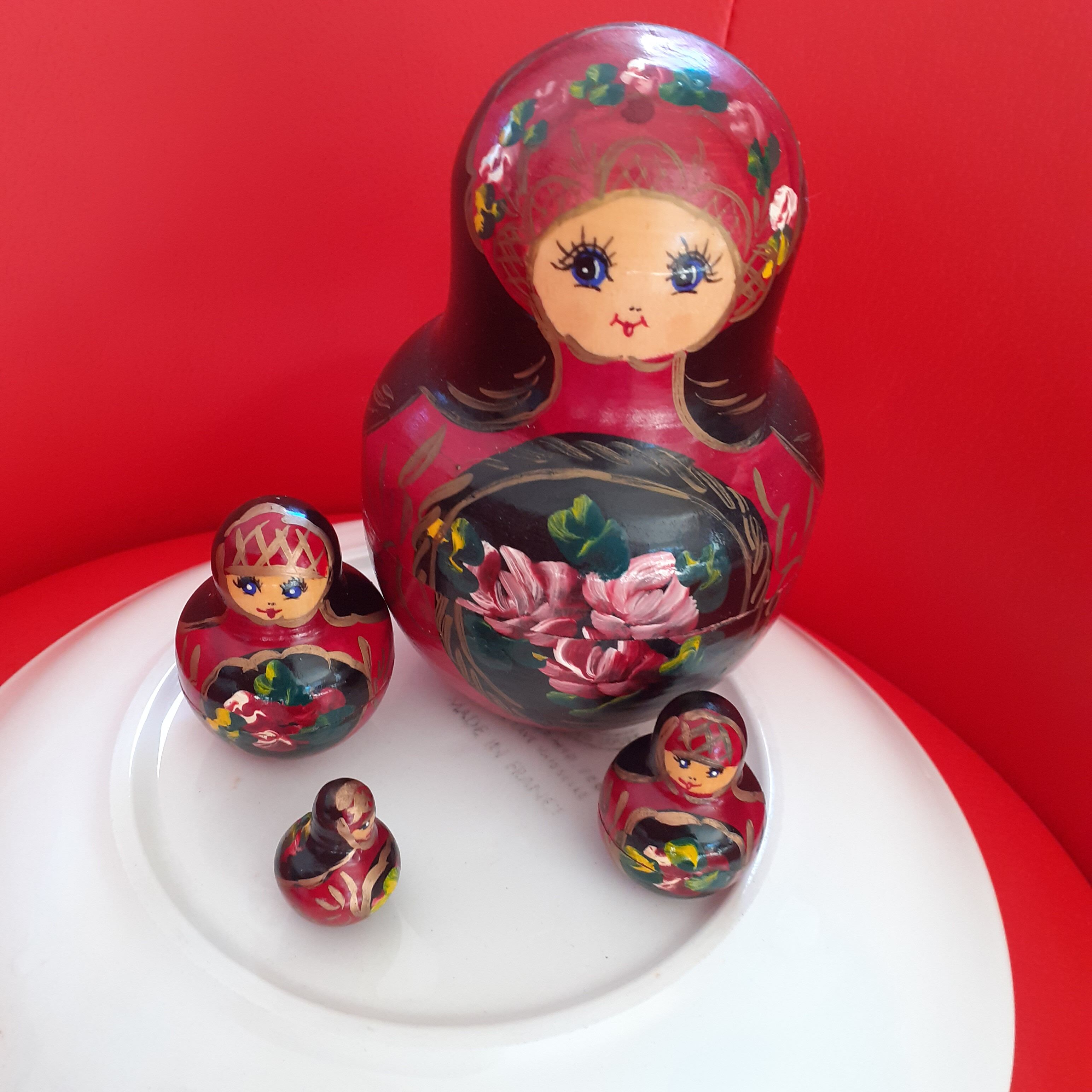 Russian nurseries, matryoshka, hand painted