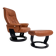 Hjort Knudsen relax chair with ottoman, 1990’s