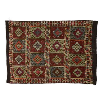 Anatolian handmade kilim rug 216 cm x 156 cm