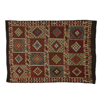 Tapis kilim artisanal anatolien 216 cm x 156 cm