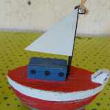 Small wooden boats