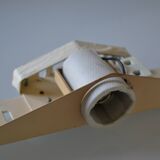 Pair of modernist reconstruction wall lamps
