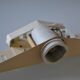 Pair of modernist reconstruction wall lamps
