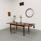 Cherry farmhouse table with 260cm extensions