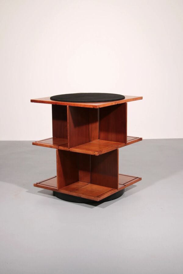 Bibliothèque modulaire rotative Gianfranco Frattini modèle 823, 1963 Italie