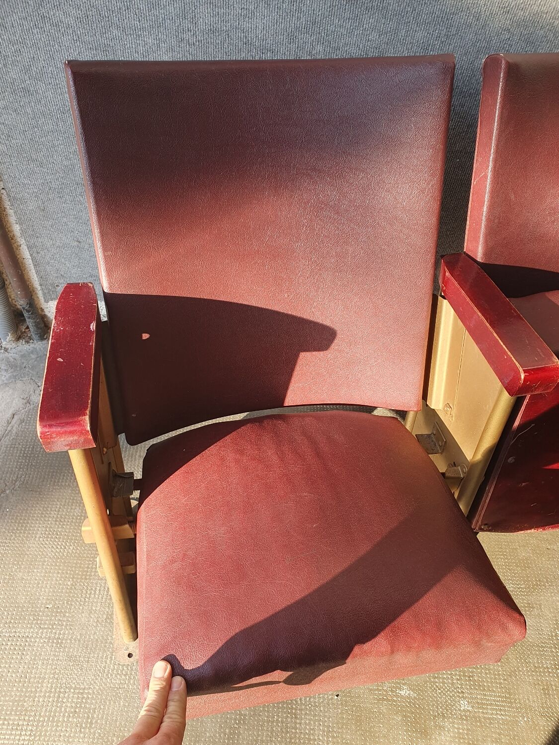 Cinema chairs 50s