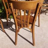 5 vintage Baumann bistro chairs