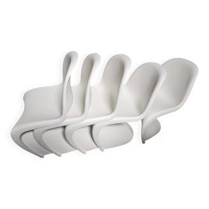 lot de 5 chaises Panton