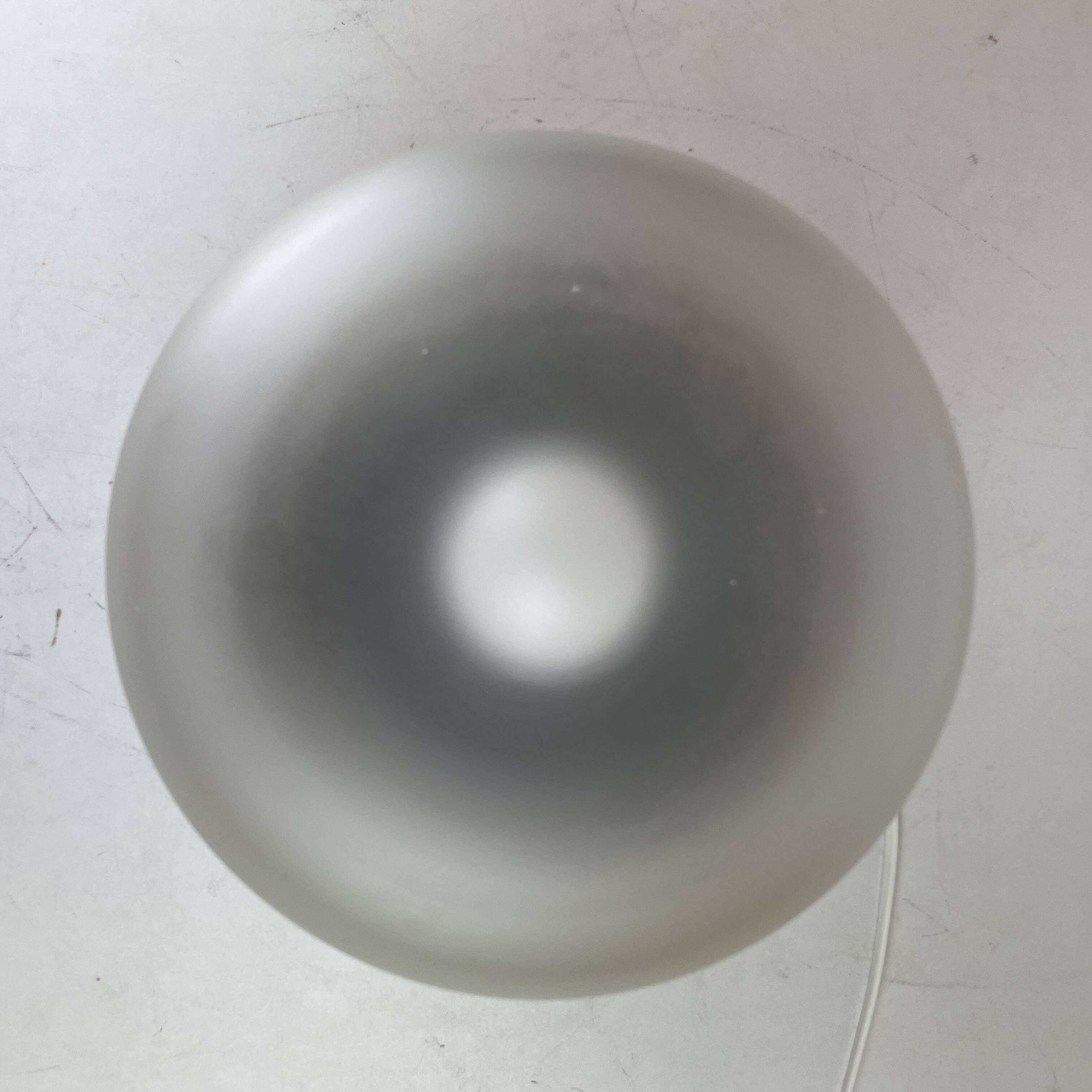 Brass & Murano Glass Ceiling Lamp, Italy, 1960s