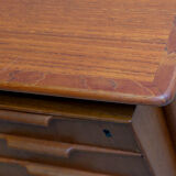 Model 75 teak desk by Omann Jun, 1960