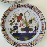 Rare duo d’assiettes italiennes en faïence – CACF Faenza