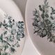 Duo Longwy Mignon – assiette plate et dessert