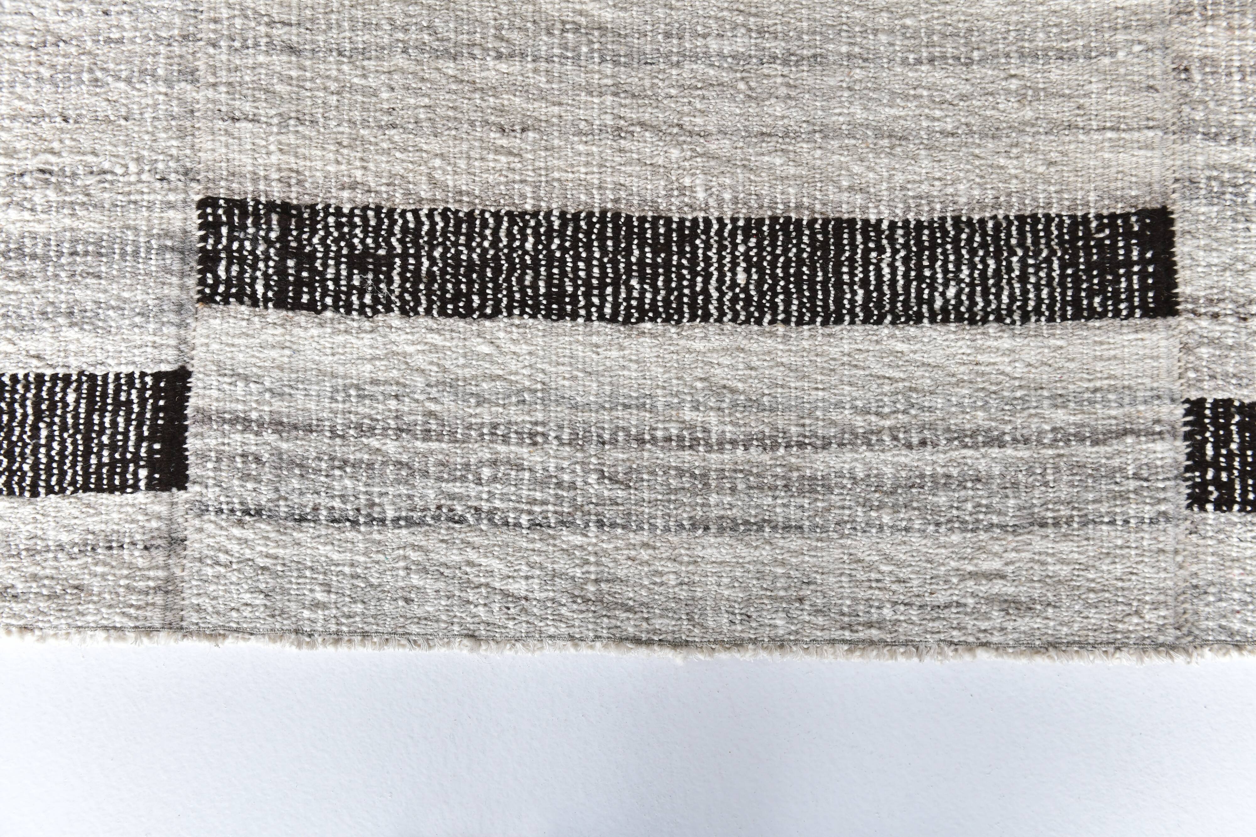 7x10 Beige & Brown Turkish Vintage Kilim Rug 215x320Cm SK 242206