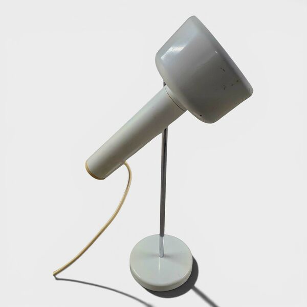 Lampe de bureau vintage ''Trompette'' - Design Suisse - Circa 1970