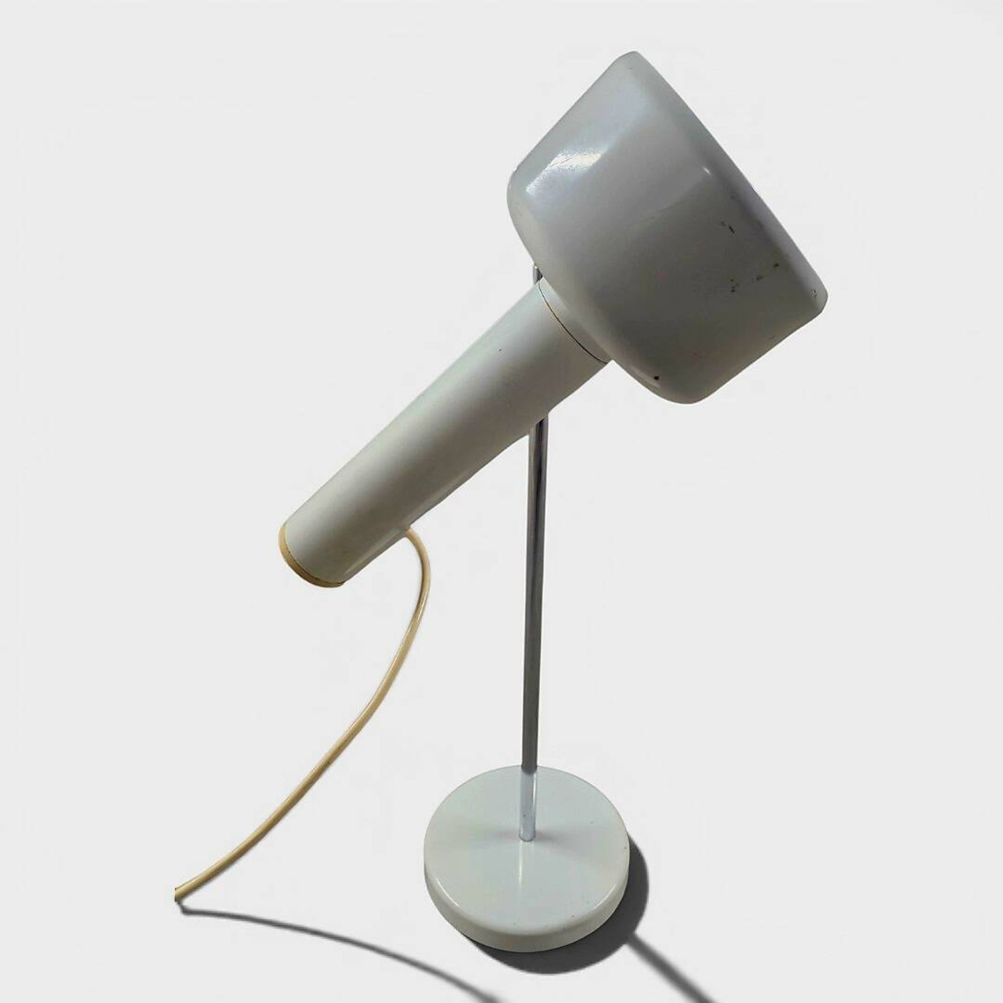Lampe de bureau vintage "Trompette" - Design Suisse - Circa 1970