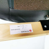 Leather reclining armchair, Nordic Easy Chair, Denmark.