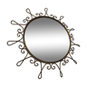 Brass witch mirror