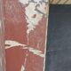 Wooden fireplace imitation marble 1900