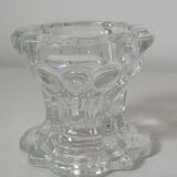 Set of 2 Reims glass candle holders