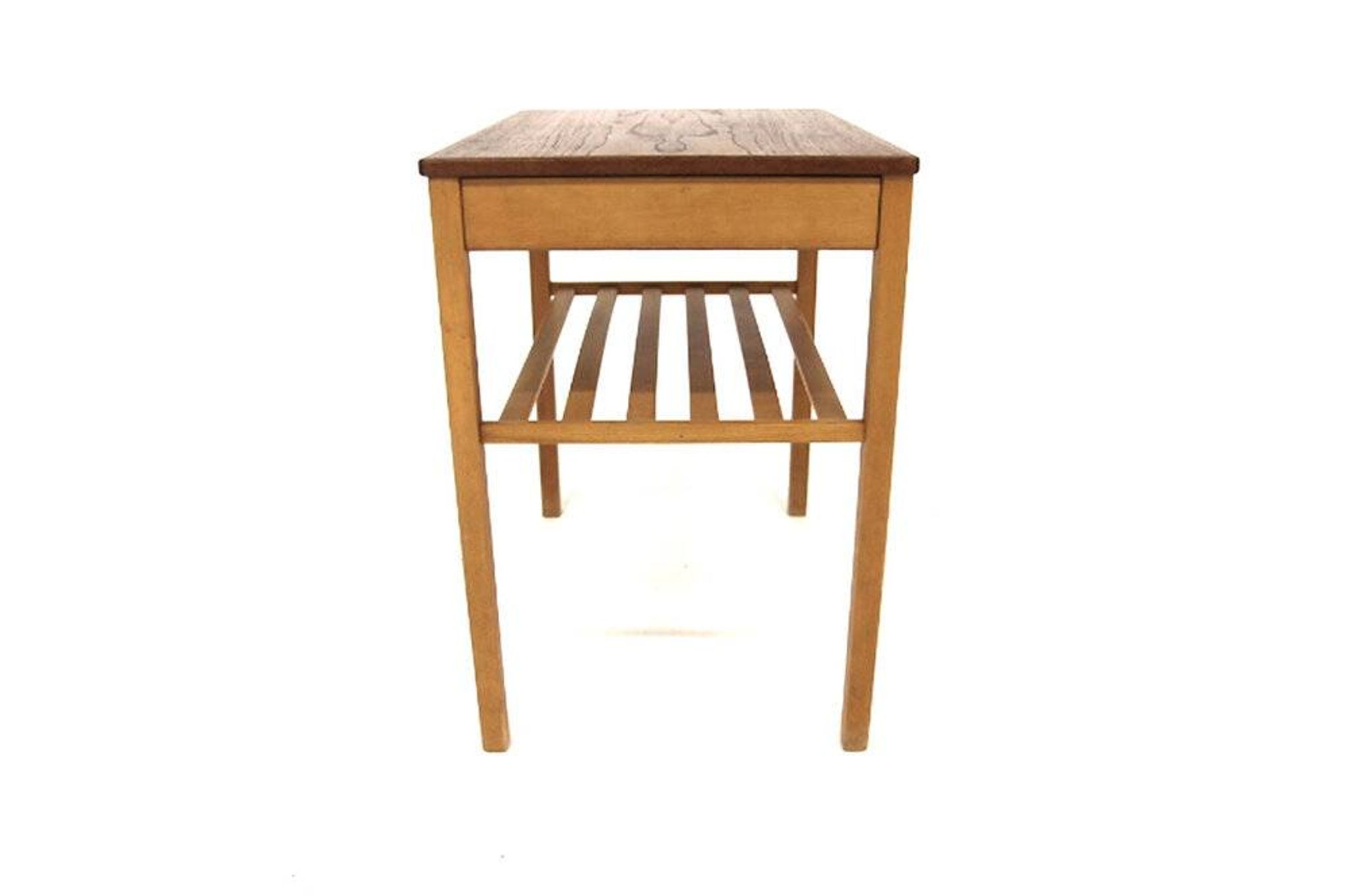 Scandinavian teak bedside table "Joker", Tingströms, Sweden, 1960