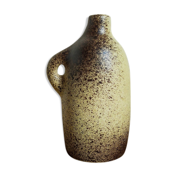Single-flower vase, ceramic bottle by Max Idlas