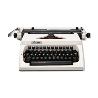 Typewriter Erika 173 White collector revised ribbon new