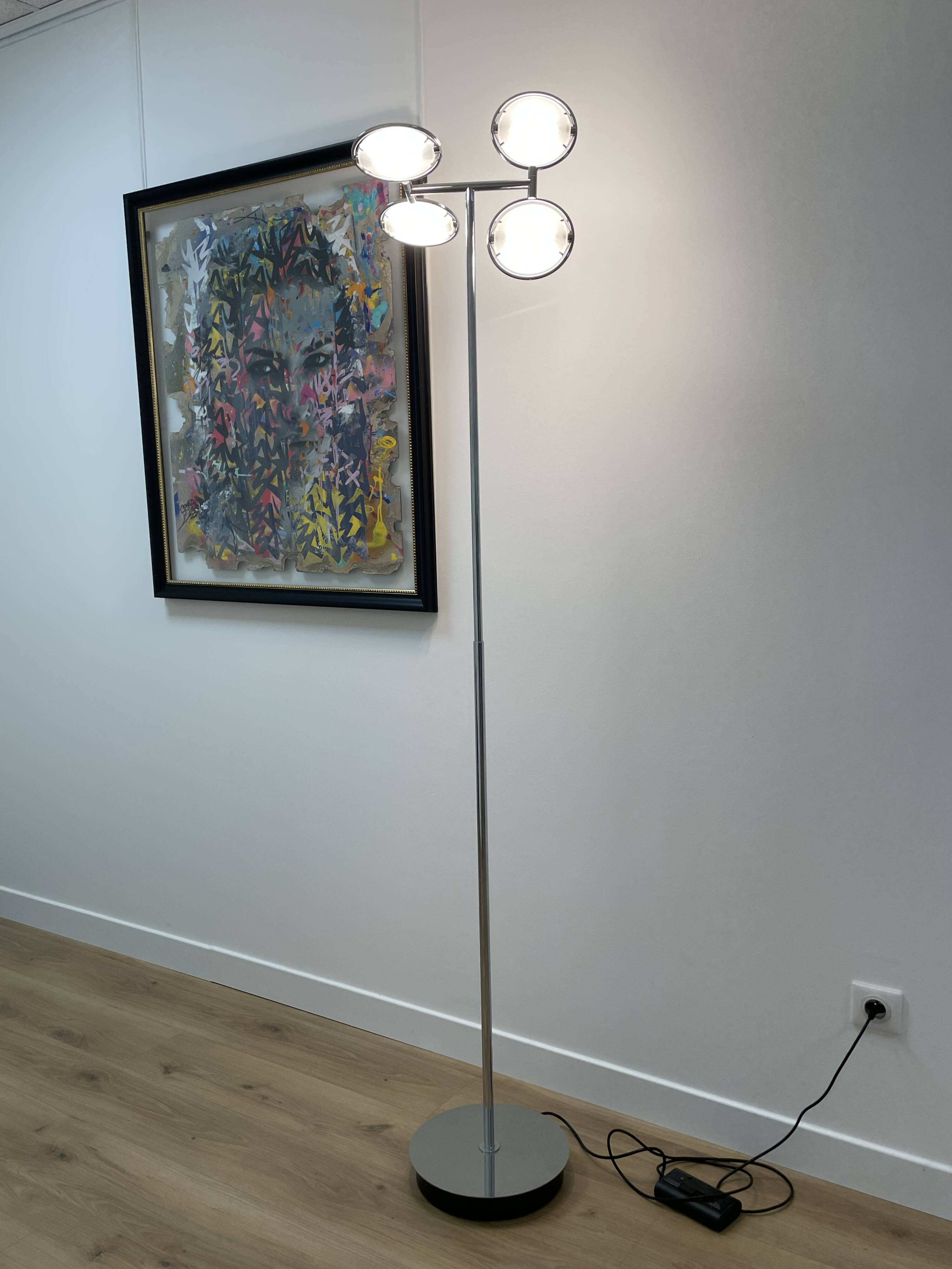 Nobi 4 model floor lamp by FontanaArte, 1990s