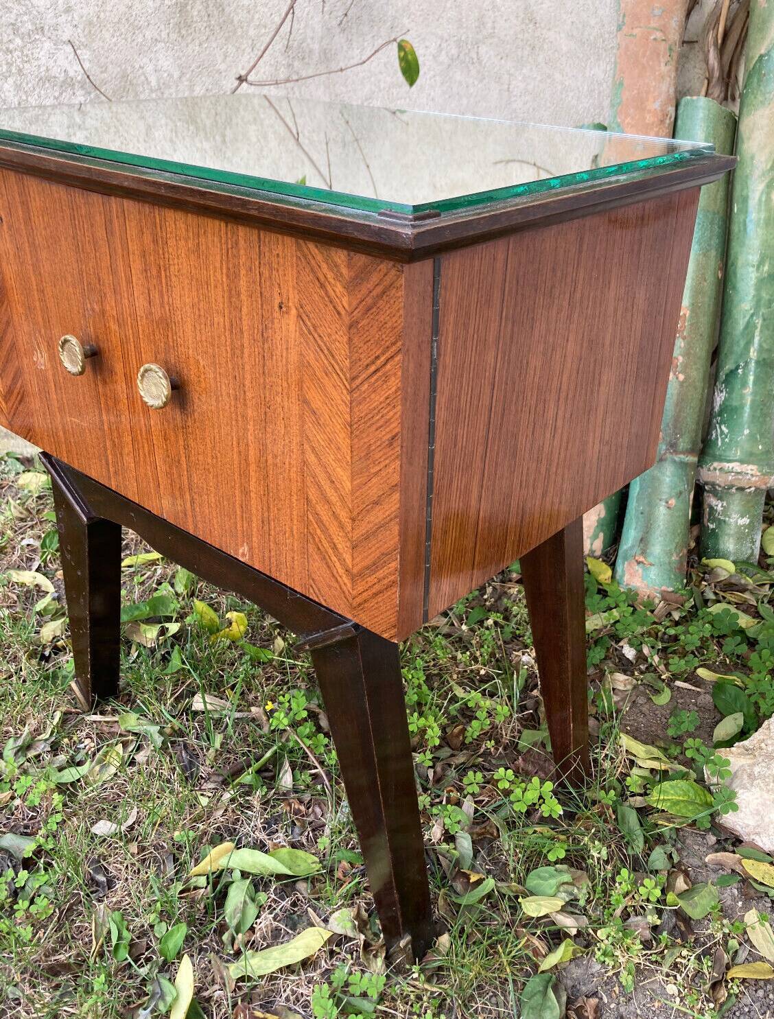 Vintage bedside table