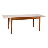 Midcentury extending table in afromosia by a. younger. vintage modern / retro