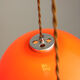 Set of 3 Space Age Pendant Lamps