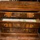 Commode malouine ancienne en ronce de noyer