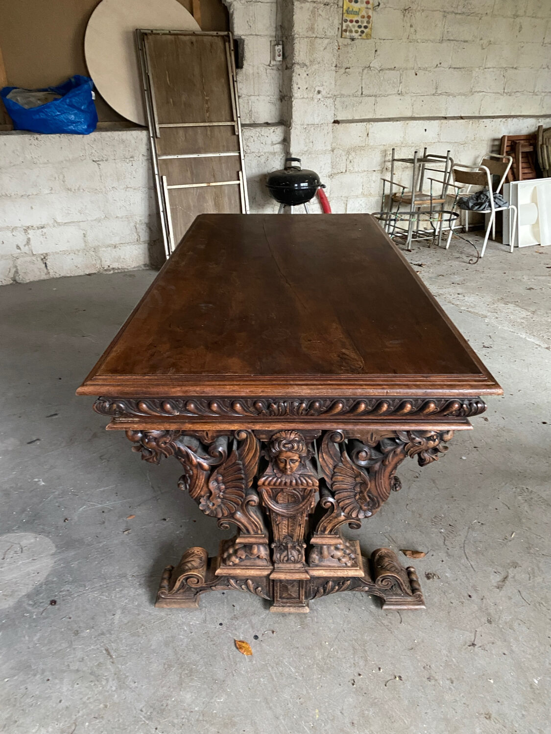 Pair of glass-fronted library cabinets