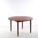 Scandinavian extendable teak dining table