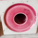 Pair of ceramic candlesticks