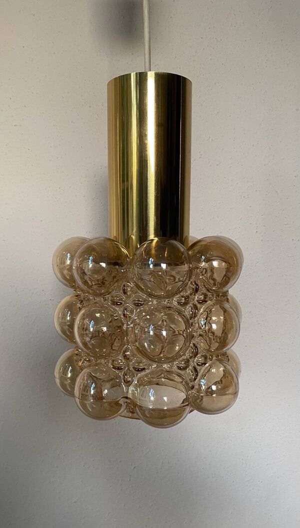 Suspension vintage par Helena Tynell pour Glashütte Limburg
