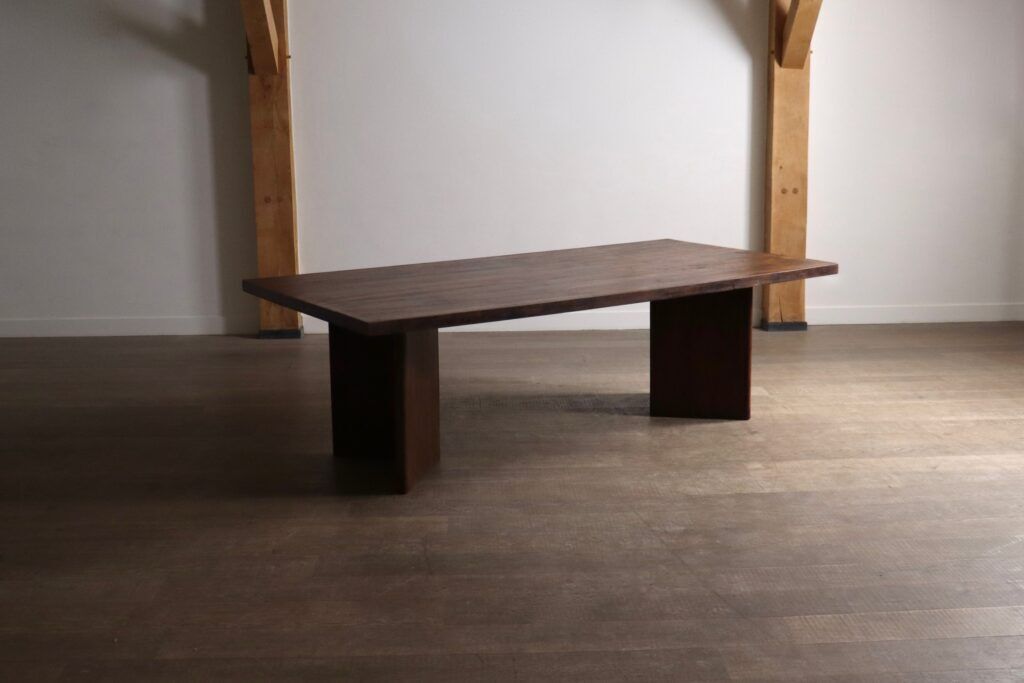 Pierre Jeanneret large library table PJ-TAT-08-A, Chandigarh, 1955-1956
