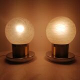 Pair of table lamps, 1970s