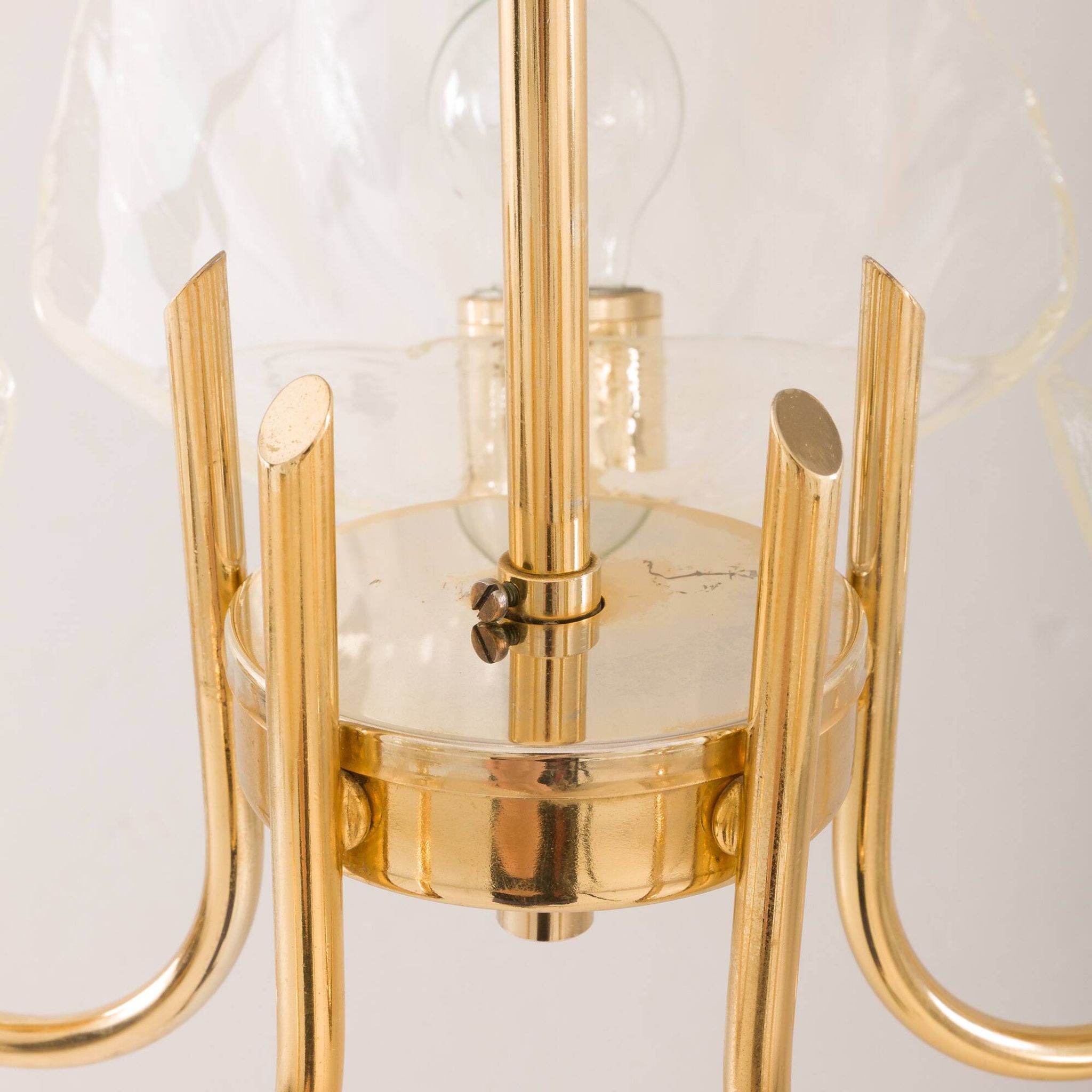 Murano glass chandelier by La Murina, Italy 1970s