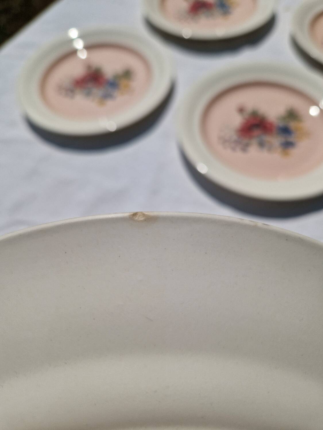 9 villeroy et boch porcelain dinner plates model 1584 25 cm