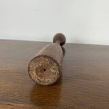 Teak candlestick duo, 1960