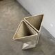Planters jardinières fibrociment triangulaires