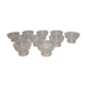 10 champagne glasses year 50s